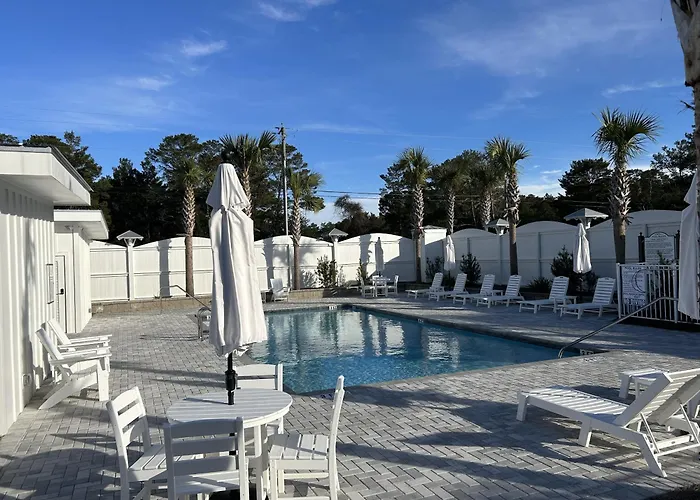 Seabreeze Sanctuary, Pool, 4 Bdr , Golf Cart, Inlet Beach